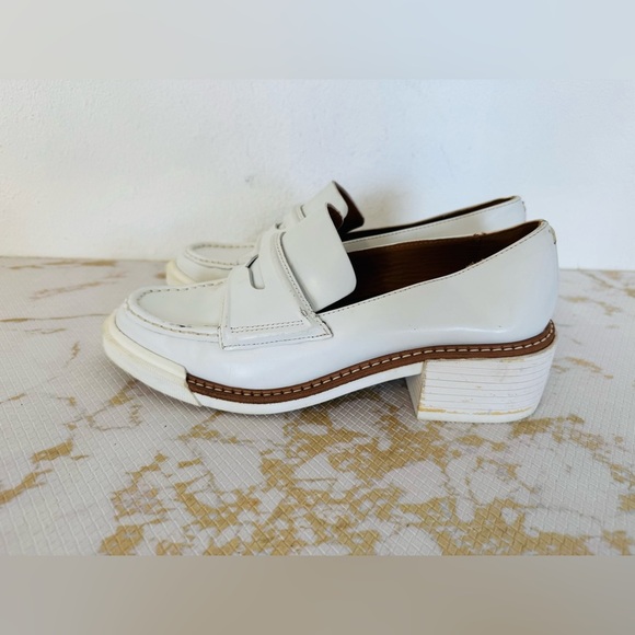 🔥🔥FINAL CLEARENACE 🔥🔥 RAG & BONE White Leather Women’s Shoes - Picture 4 of 8